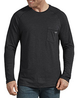 Men's Tall Temp-iQ Performance Cooling Long Sleeve Pocket T-Shirt