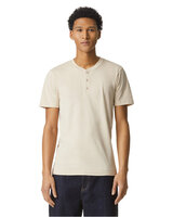 Unisex CVC Henley T-Shirt