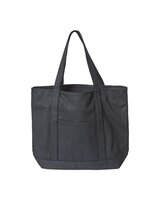 X-Large Boater Tote with Zippered Closure