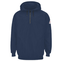 Men's Flame Resistant Quarter-Zip Hooded Sweatshirt