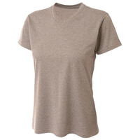 Ladies' Topflight Heather V-Neck T-Shirt