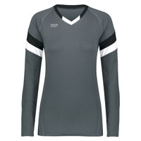 Girls TruHit Tri-Color Long Sleeve Jersey